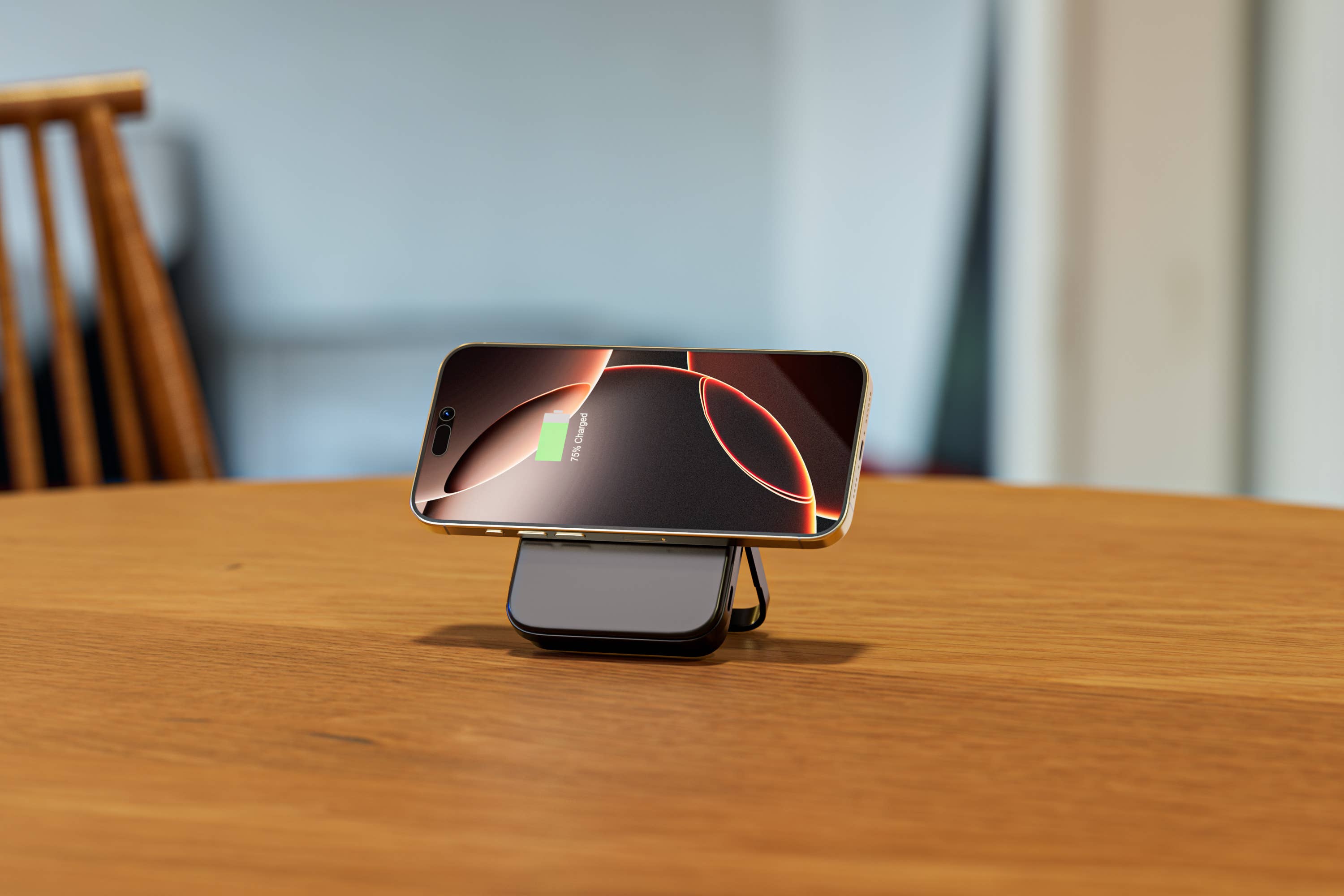 LAX Gadgets - Wholesale Portable Charger - MagSafe 10000mAh Power Bank with Kickstand- Retail Packaging2