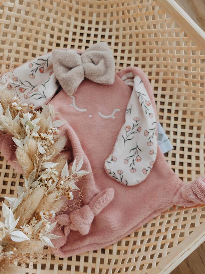 Louis & Jules Stambouli Conseil – Engroshandel Hyggetæppe - Baby – Mini sløjfe svampedoudou - Retro have