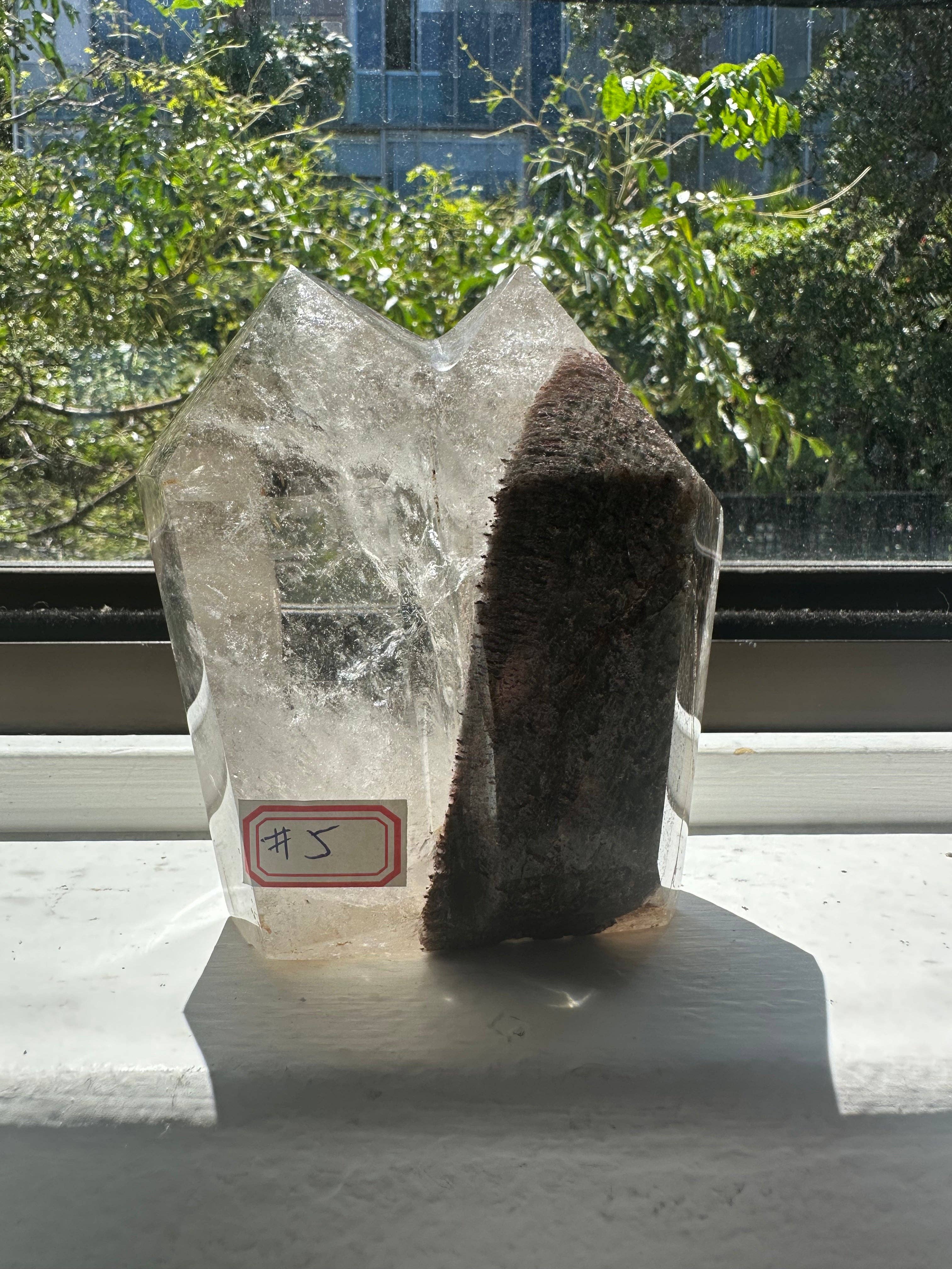 Moon Rituals - Wholesale Spiritual stone/crystal - Large Garden Quartz Twin Tower – Rare Healing Crystal for Spiritual Growth, Christmas Crystal Gift #58