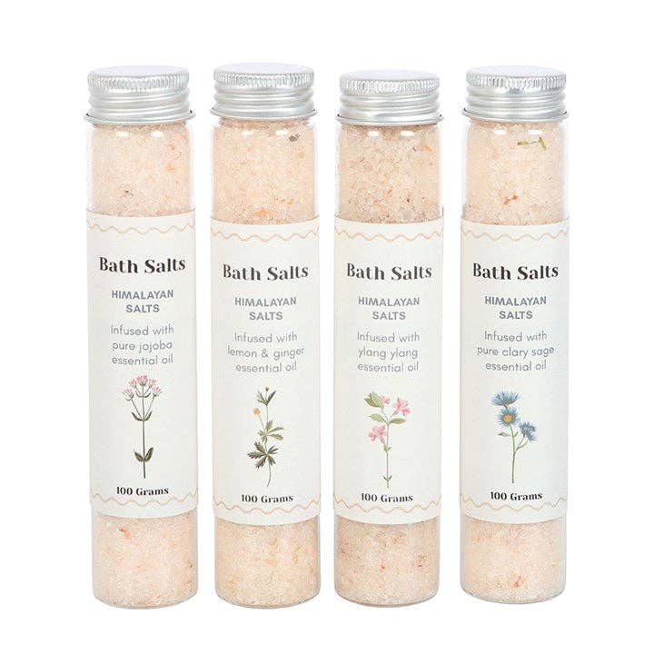 Something Different Wholesale - Wholesale Bath Salts - Floral Bath Salt Gift Set