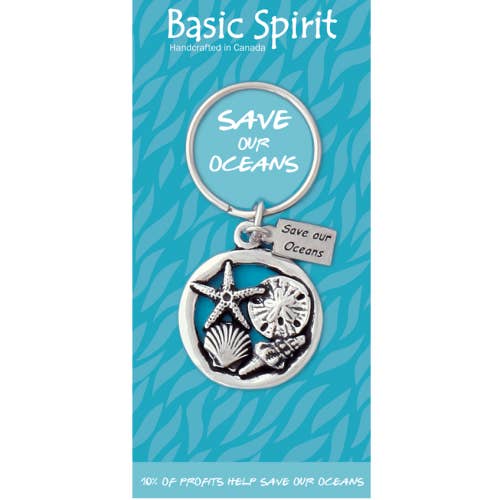 Porte-clés Save Our Oceans pour la vente par Basic Spirit
