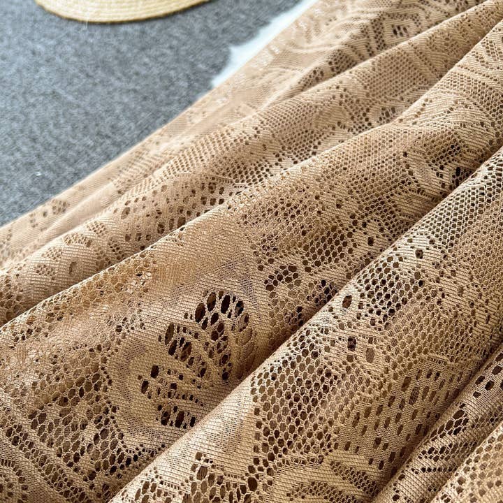 PEACH ACCESSORIES - Wholesale Skirt - Women's - Bohemian Rhapsody Lace Skirt SK2089