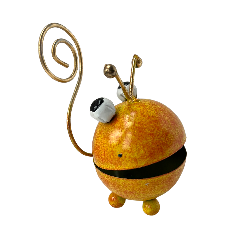 VIE - Venta al por mayor Figura decorativa - Extravagante animal de cola rizada de metal, aproximadamente 8 x 7 x 4 cm27