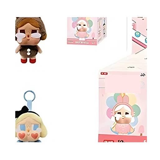 Diacly - Vente Porte-clés – unisexe - Porte-clés boîte mystère fille qui pleure 6 pièces0