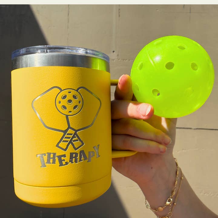 Pickleball Therapie Geïsoleerde Polarbeker voor wholesale door Cardinal Souvenirs