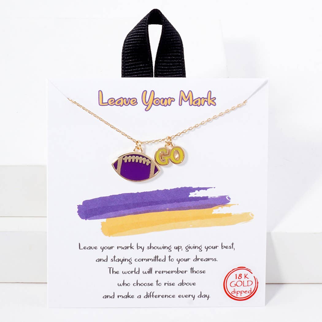 Fashion City – wholesale Hänge-/berlockhalsband – Fotbollstema Designad Hängsmycke Halsband7