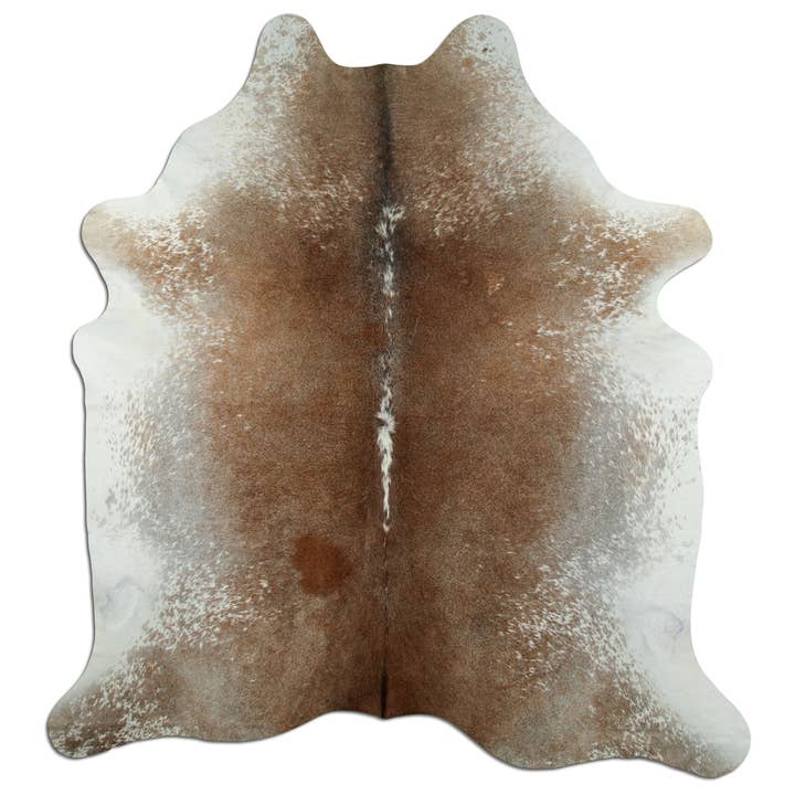 Tappeto in pelle di mucca - L210 x B200 cm - grigio marrone per la vendita all'ingrosso da parte di Livarto UG (haftungsbeschränkt)