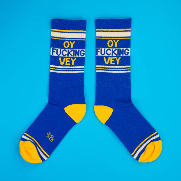 Gumball Poodle - Wholesale Socks – Unisex - Oy Fucking Vey Gym Crew Socks4