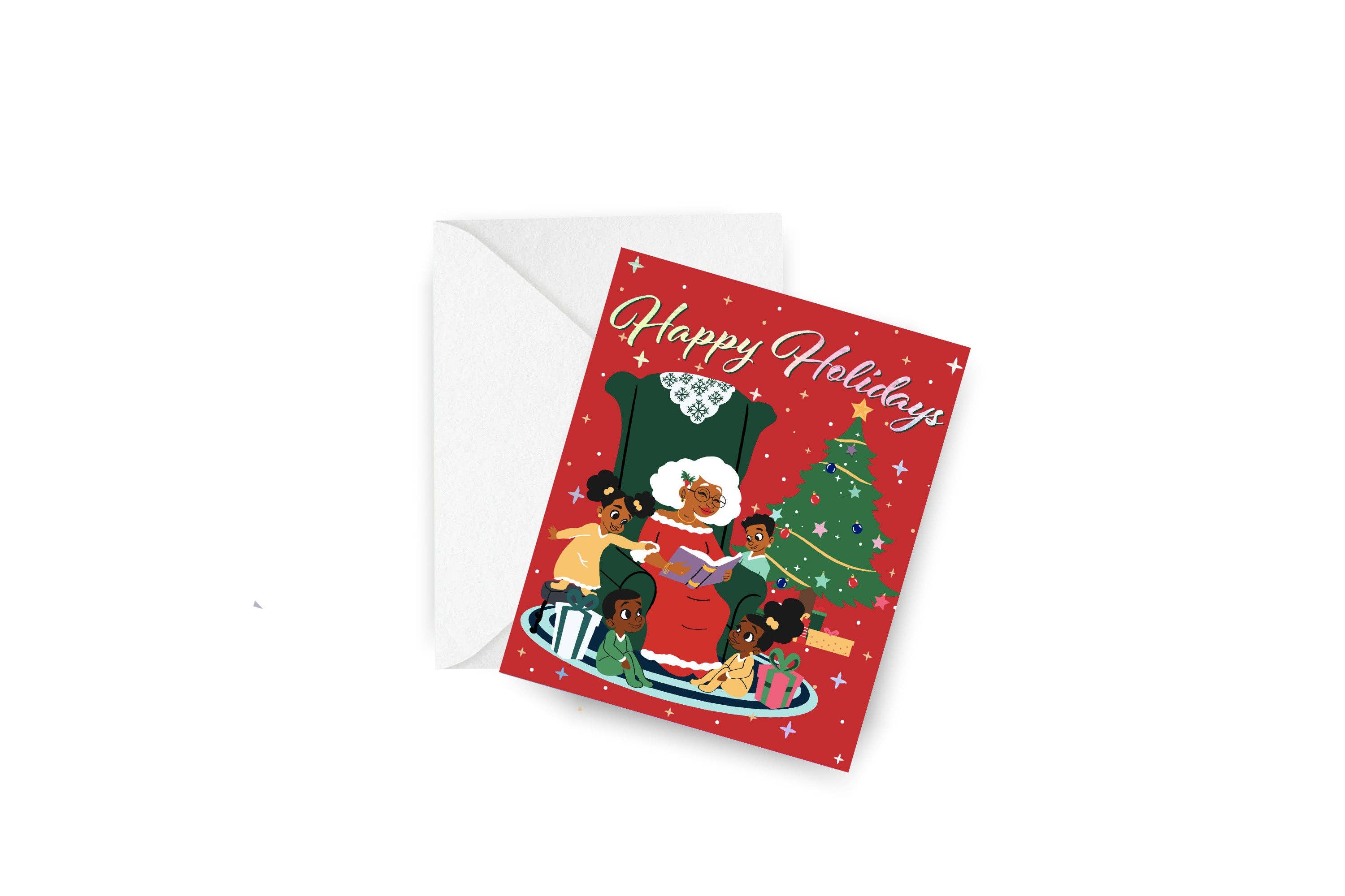 Black Paper Party - Wholesale Christmas Card - Snow Much Fun Holiday Cards2