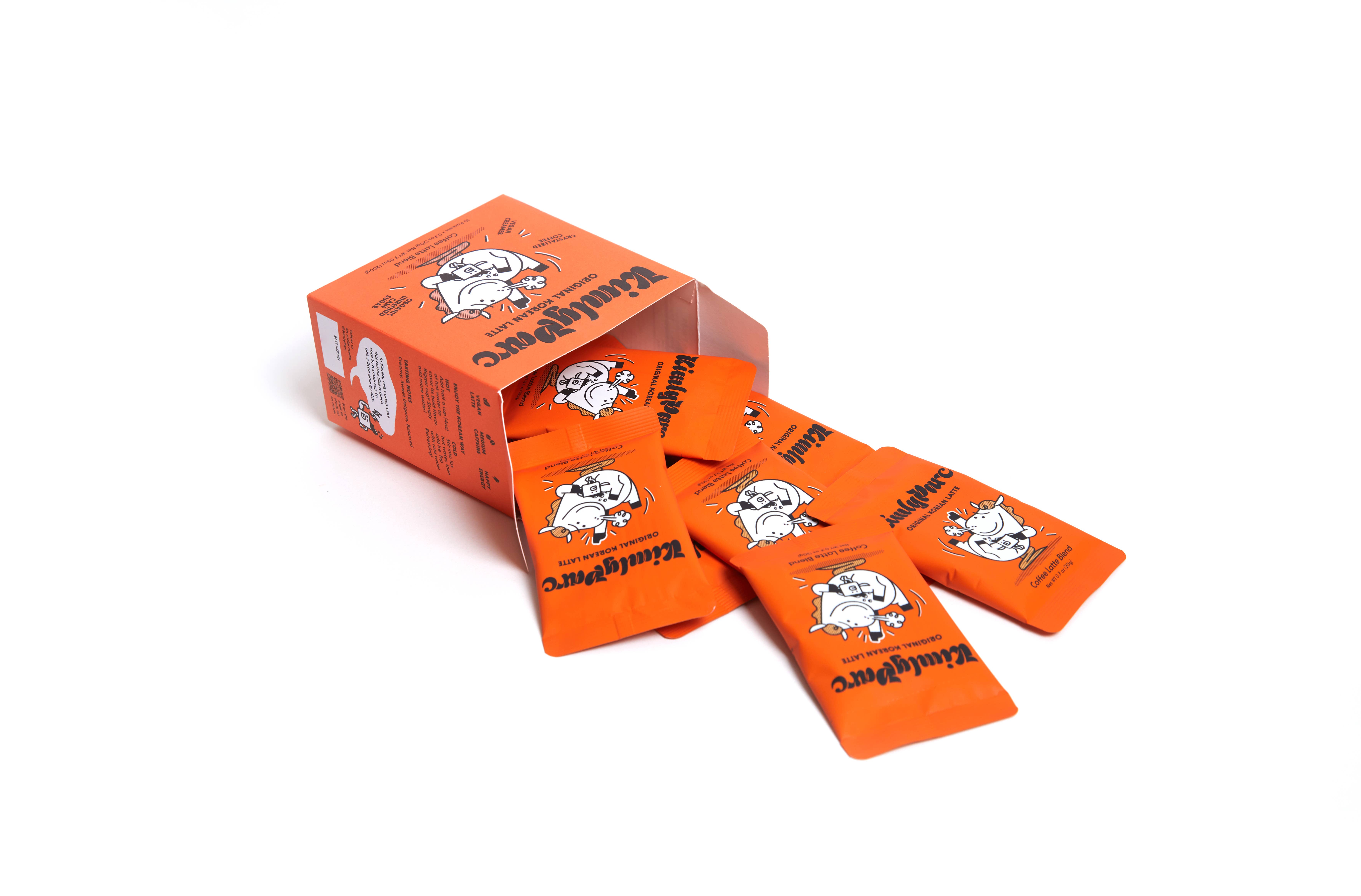 KimlyParc - Wholesale Instant Coffee/Espresso - Original Korean Latte (Vegan) - premium instant vegan latte 5