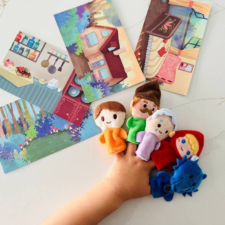 Storyteller’s Finger Puppets for wholesale by Wondertivity