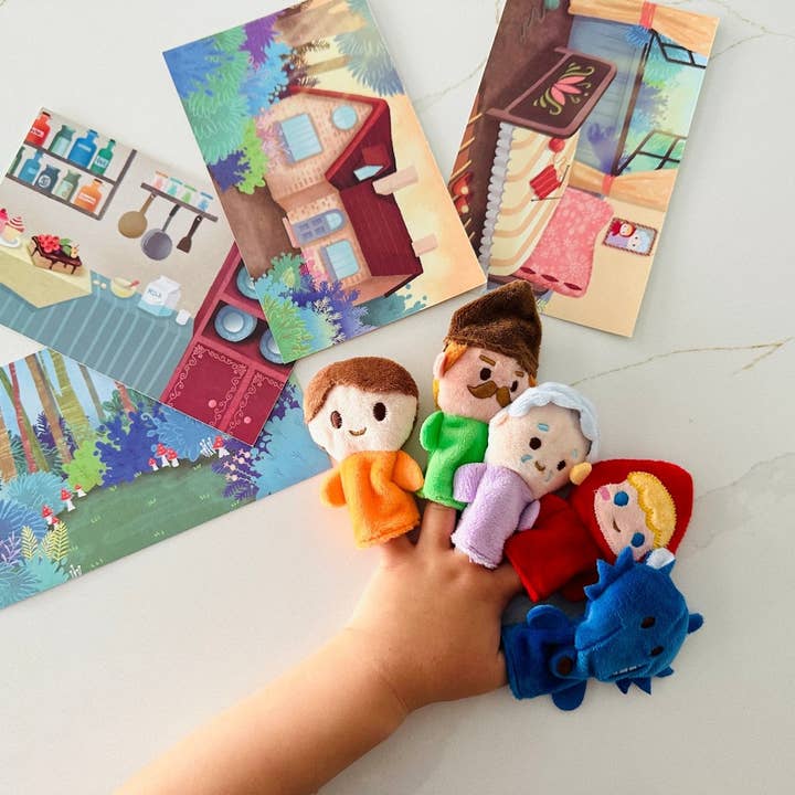 Marionnettes à doigts de conteur pour la vente par Wondertivity