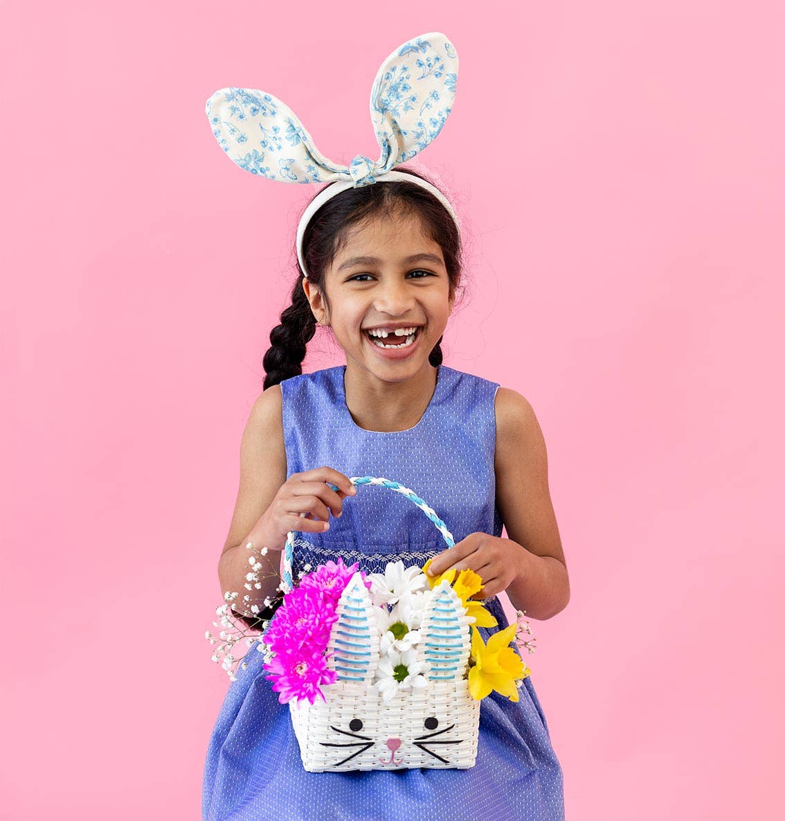 Talking Tables UK – wholesale Basket – Kids & baby – Pierre Recycled Paper Bunny Shaped Basket | Easter Basket |1