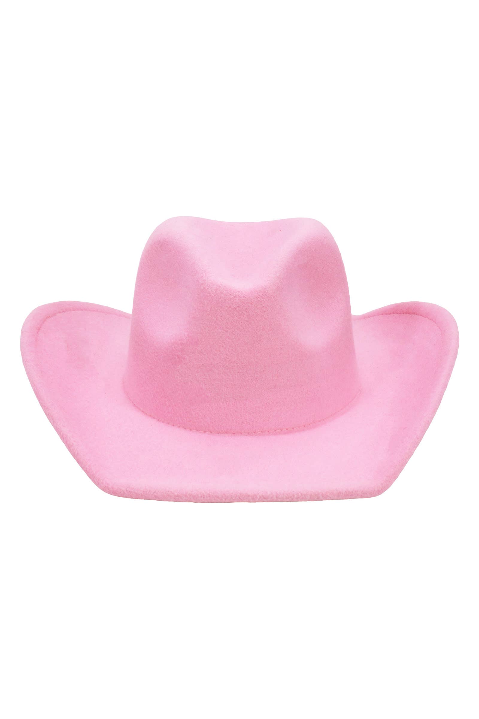 Cap Zone – Großhandel Cowboyhut – Unisex – Solider, einfarbiger Cowboyhut mit breiter Krempe aus Kunstfilz18