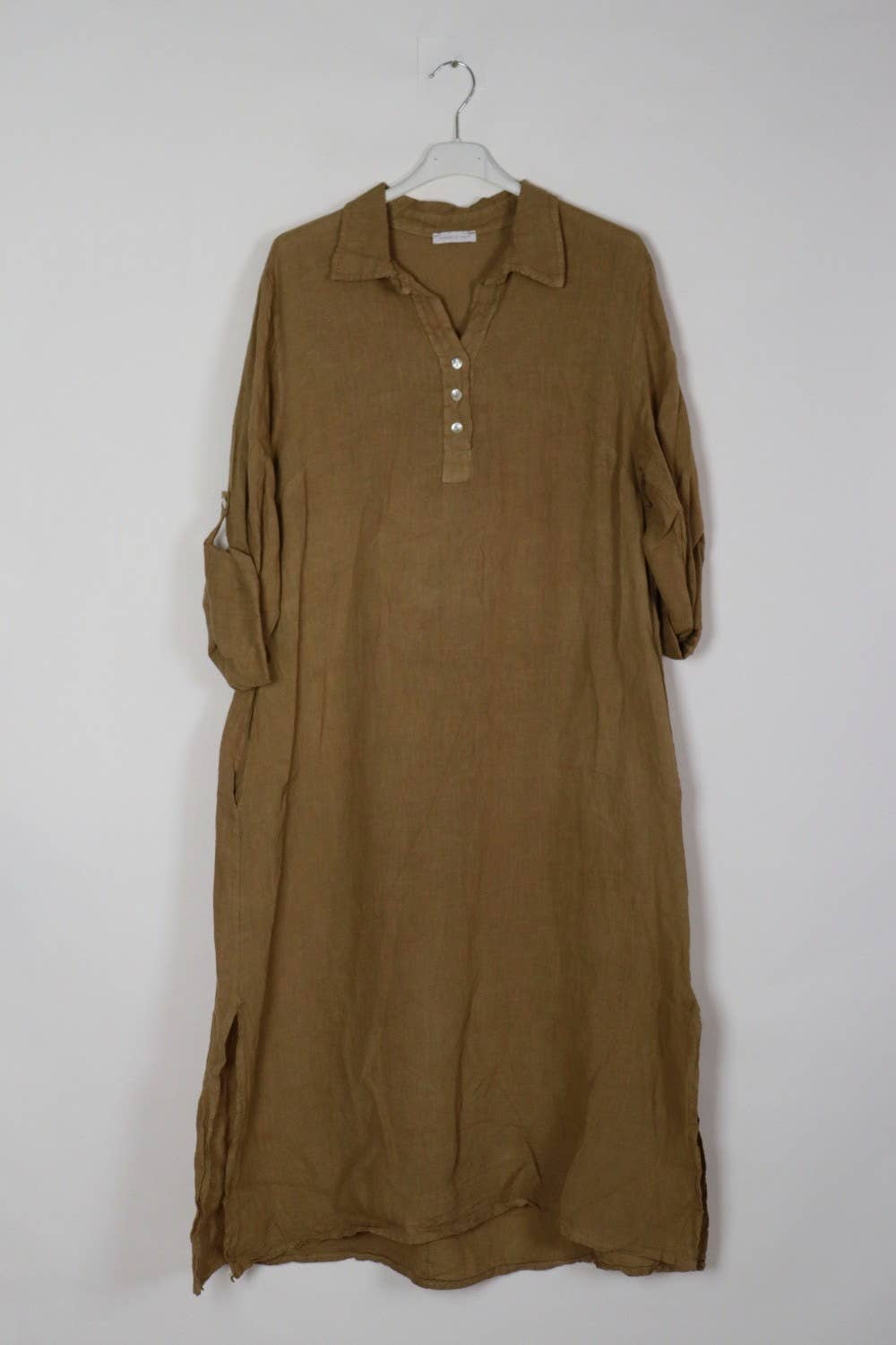 LÉA & LUC - Wholesale Dress - Women's - Long dress in 100% linen REF.2090048