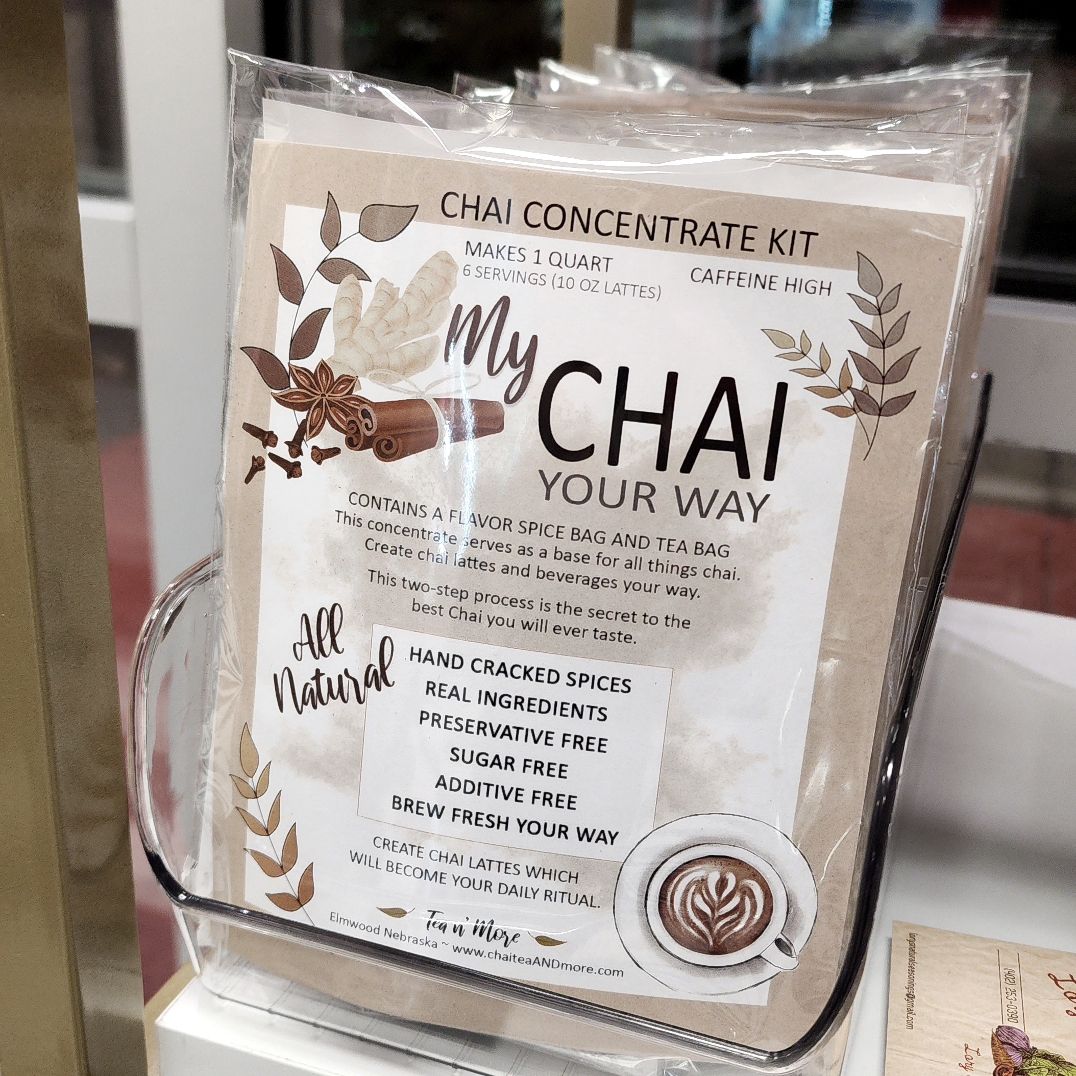 Tea n' More - Wholesale DIY Drink Kit - My Chai Your Way Concentrate Kit4