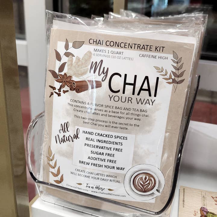 Tea n' More - Wholesale DIY Drink Kit - My Chai Your Way Concentrate Kit4