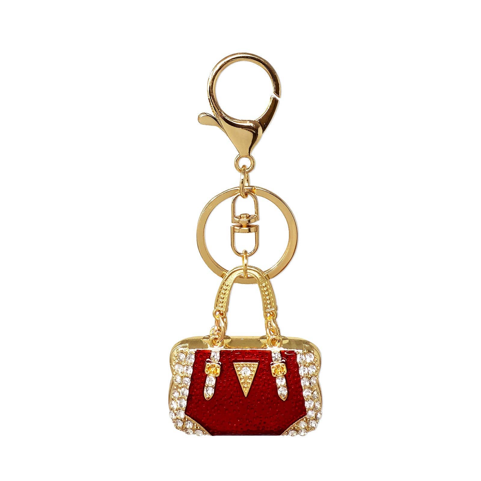 Wrapables.com - Wholesale Keychain - Women's - Wrapables Rhinestone Handbag Shaped Purse Charm Keychain16