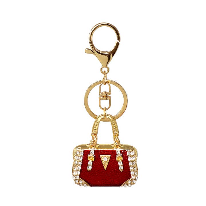Wrapables.com - Wholesale Keychain - Women's - Wrapables Rhinestone Handbag Shaped Purse Charm Keychain16