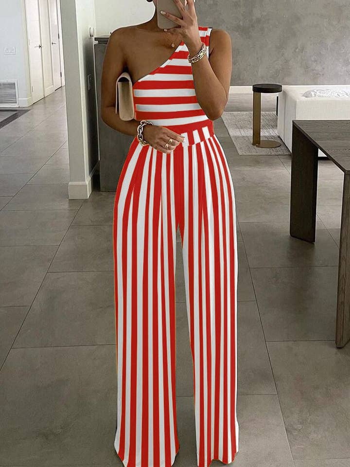 Marayn - Wholesale Jumpsuit – Women's - Asymmetrical Chic European Jumpsuit Sexy Simple5