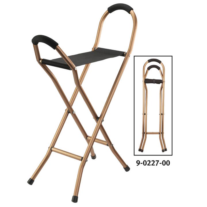 Harvy Canes - Wholesale Folding chair - Quad-Seat Cane