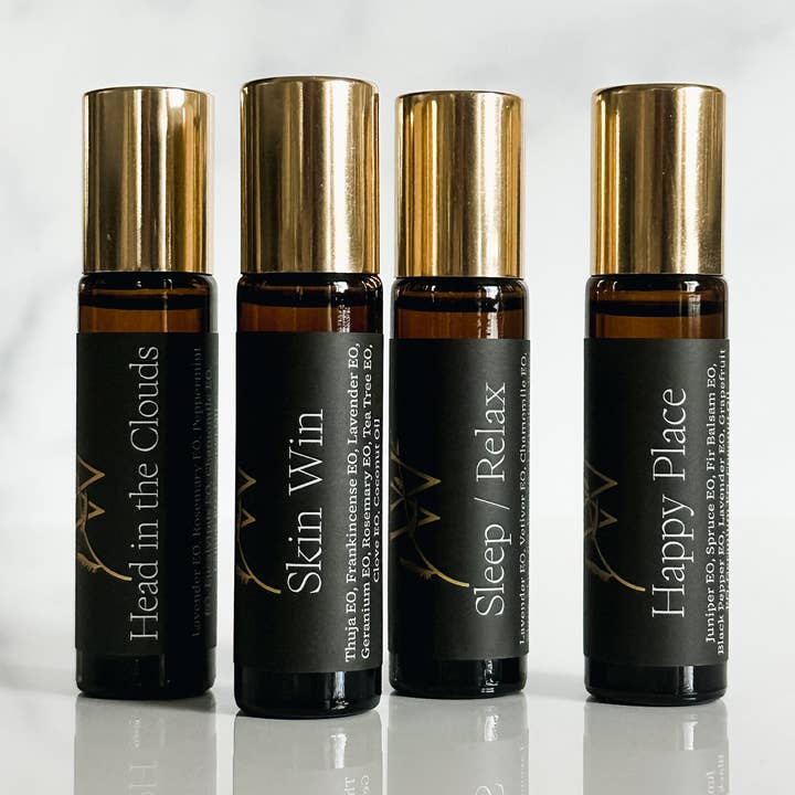 Roller di Oli Essenziali per la vendita all'ingrosso da parte di Wilderness Maven Apothecary