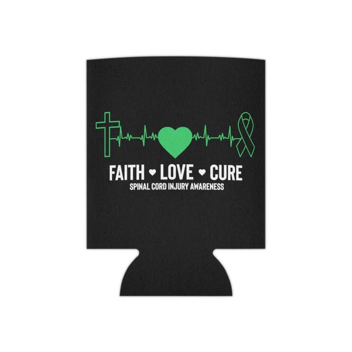 Teegarb LLC - Wholesale Drink Huggers & Koozies - Beer Can Cooler Sleeve Hilarious Spinal Cord Injury Awareness Sickness Fighter Humorous Spine Column Disorders Support Enthusiast9