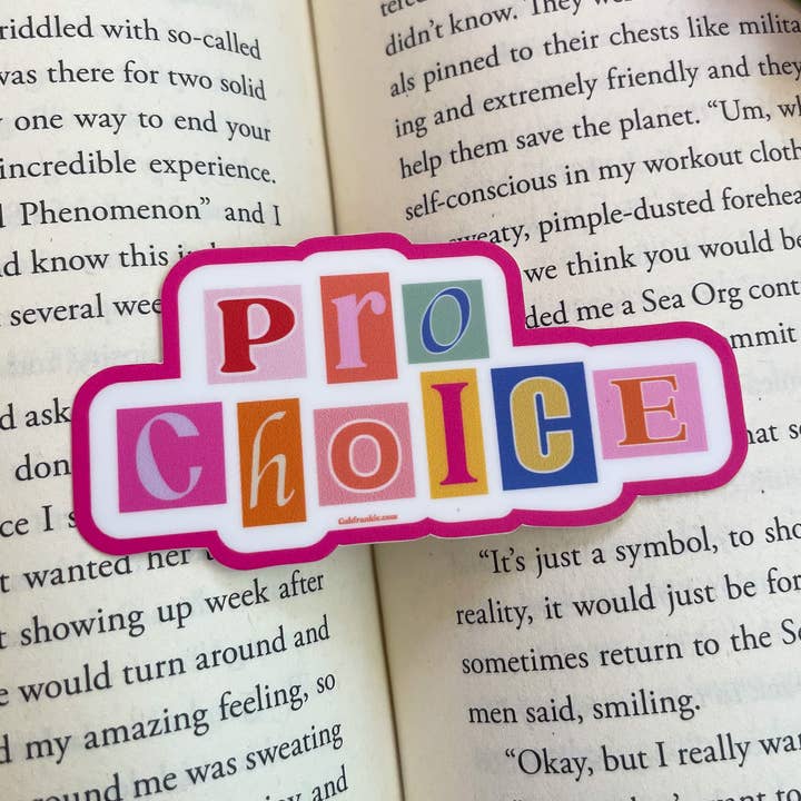 Pro Choice Sticker for engroshandel hos GahFrankie