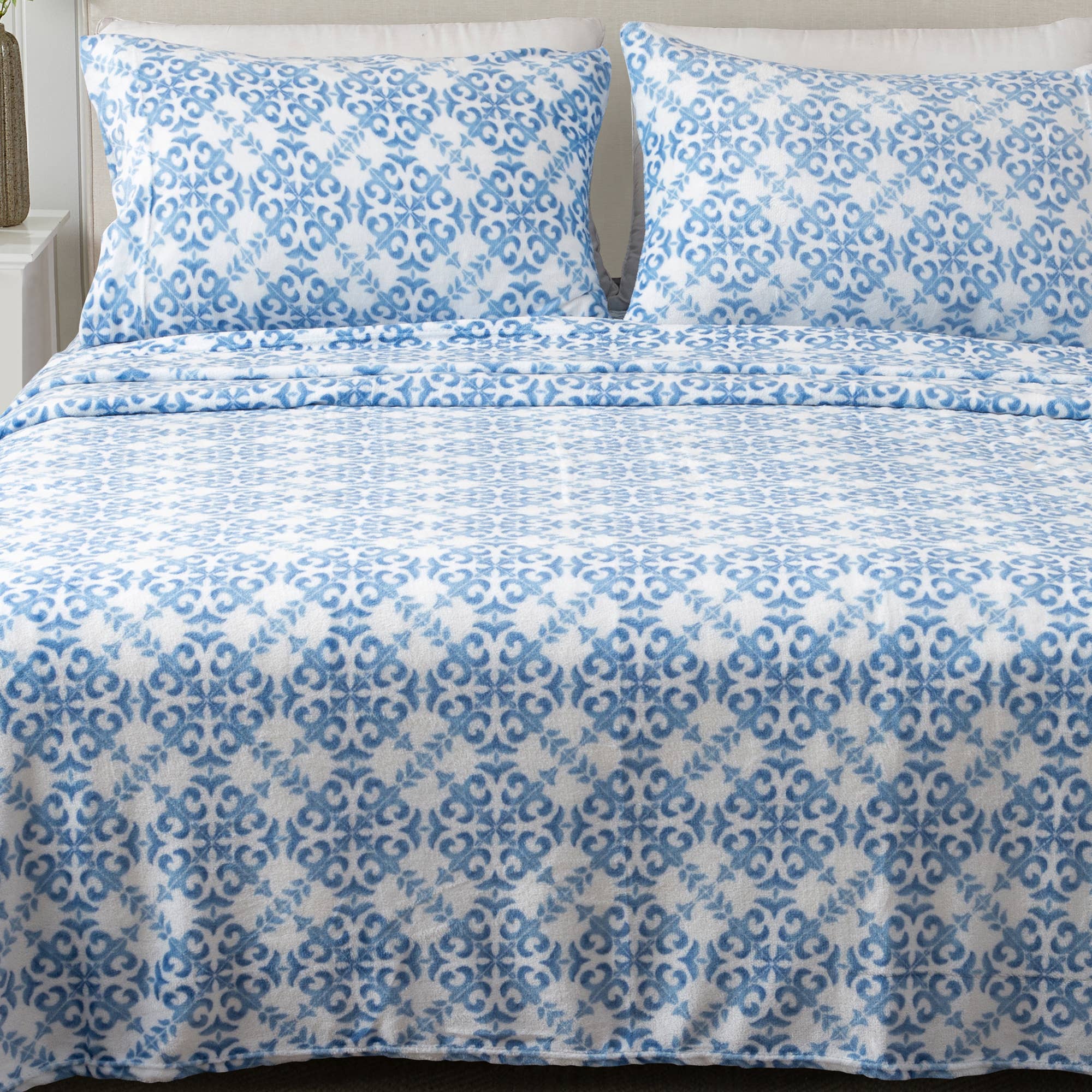 BH Collective - Wholesale Sheet Set - Velvet Plush Sheets - Printed - Velvet Luxe Collection103