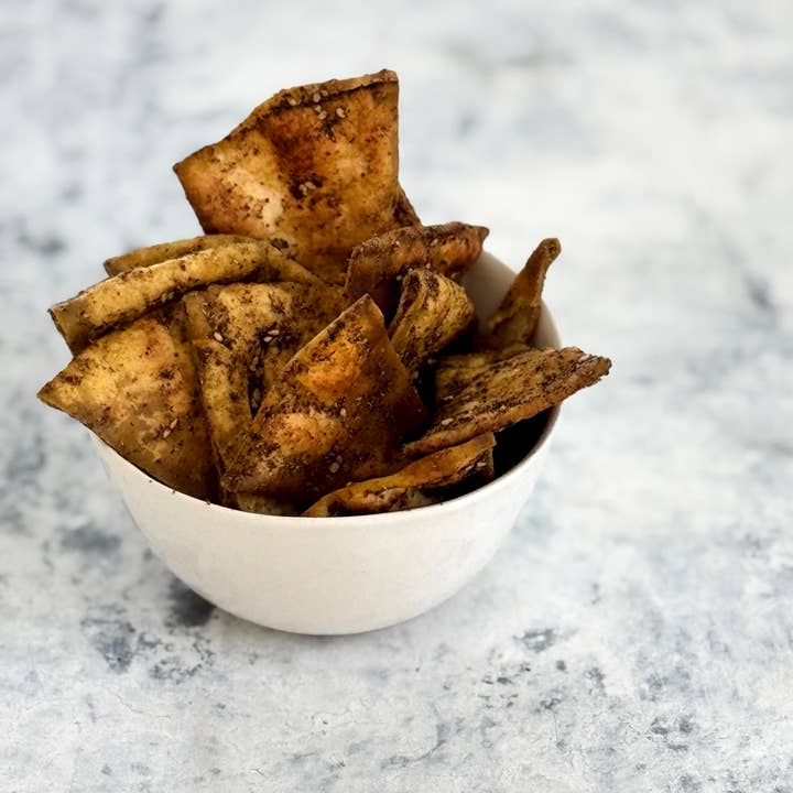 ZaZa Snacks - Wholesale Chips - ZaZa Za'atar Pita Chips3