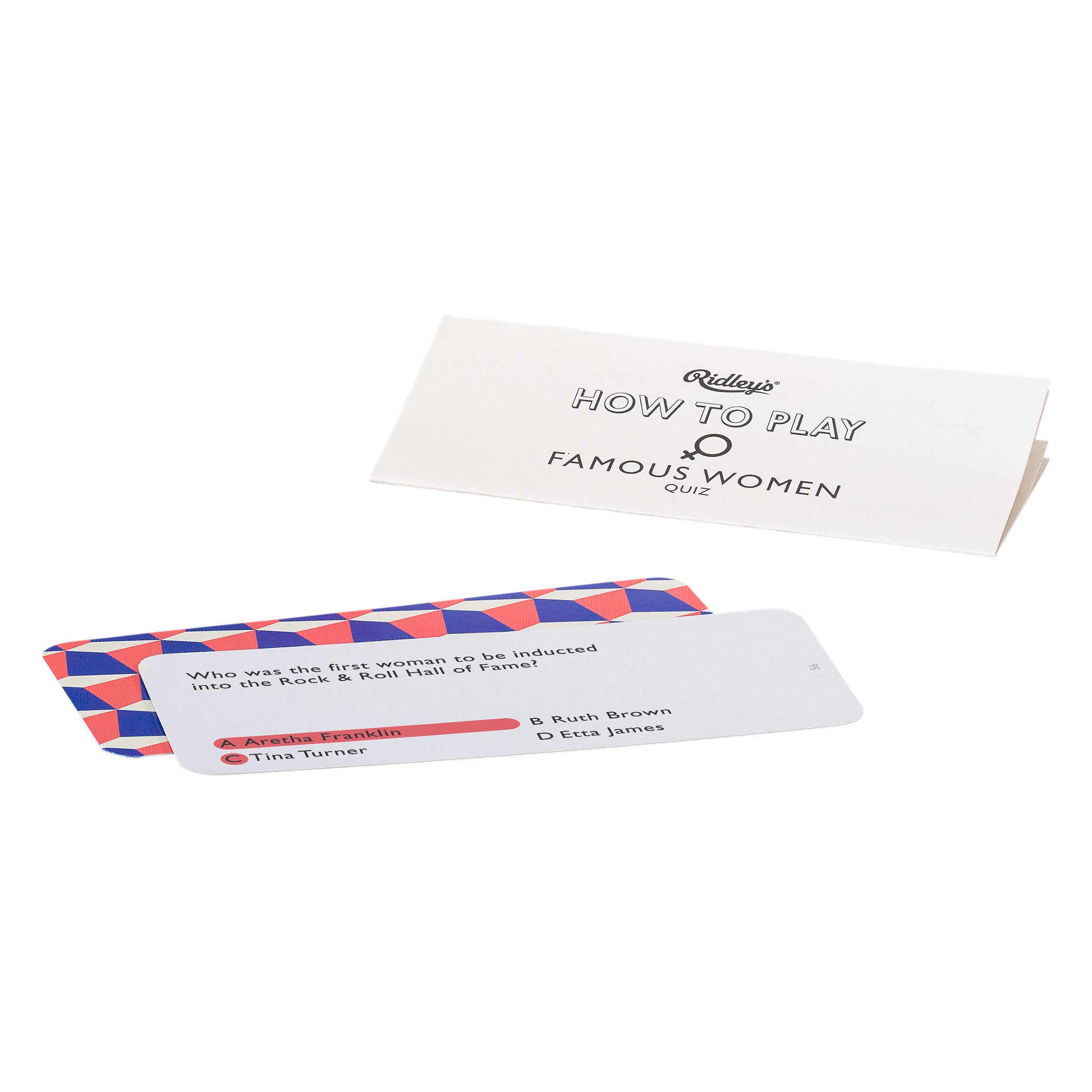 Chronicle Books - Wholesale Card Game - Famous Women Trivia1