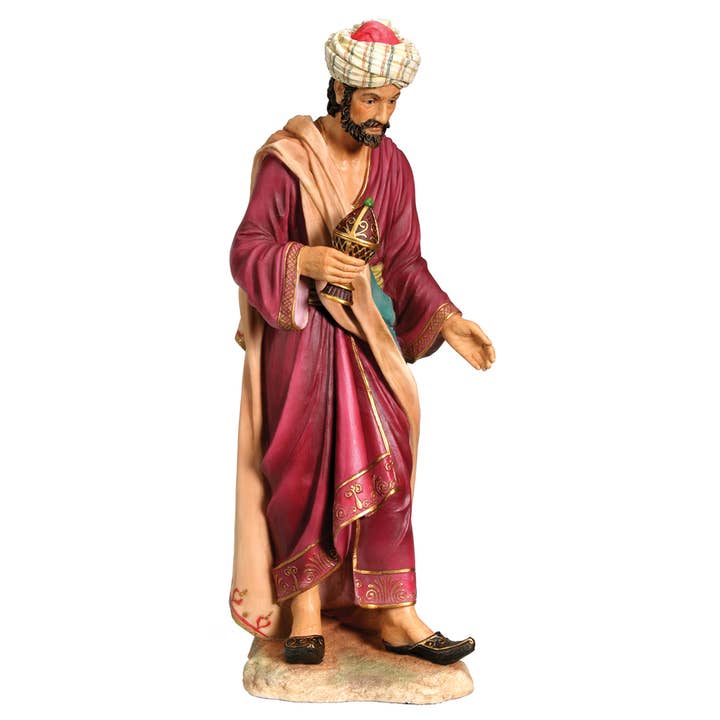 Nativity 3 Wisemen Melchior for wholesale by Pacific Trading