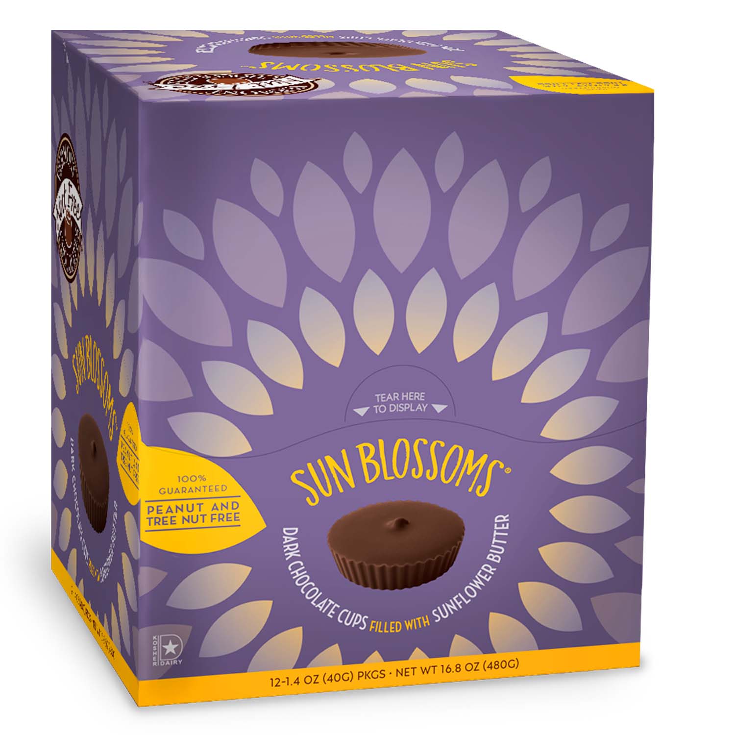Vermont Nut Free Chocolates - Wholesale Chocolate Box - 12 ct Box Chocolate Sun Blossoms®5