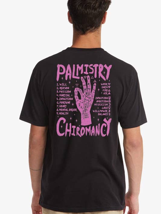 Psychic Reading Frt and Bck Tee for wholesale by DOTCOM