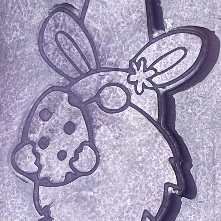 Handmade Cute Easter Gonk silicone mould for wholesale by Devine Silicone Moulds