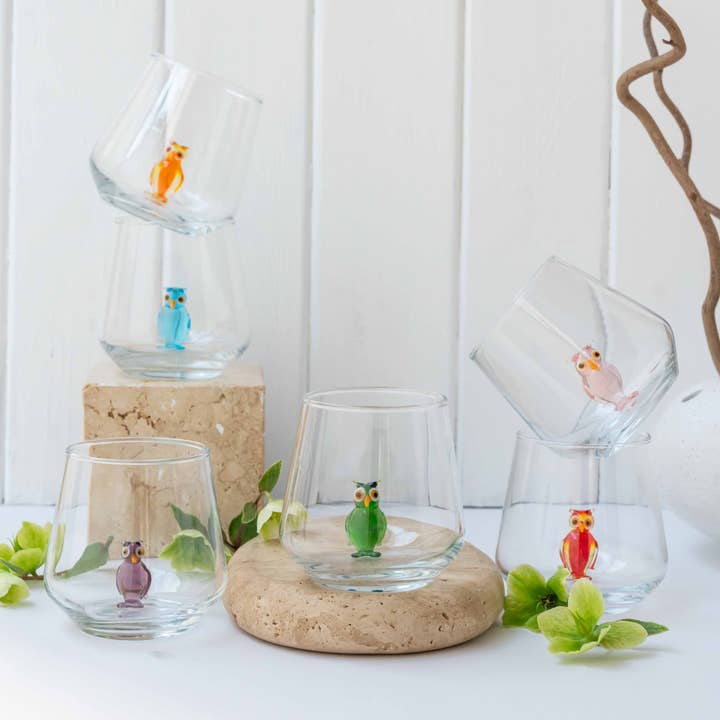 Vetro di gufo per la vendita all'ingrosso da parte di Minizoo