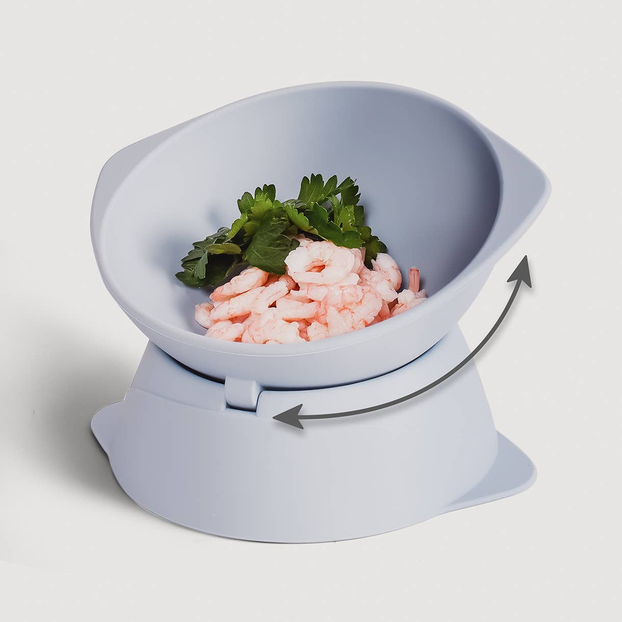 ne&no - Wholesale Pet Bowl - Cat/Dog - ne&no® Elevated Silicone Cat Bowl + Adjustable Tilt3