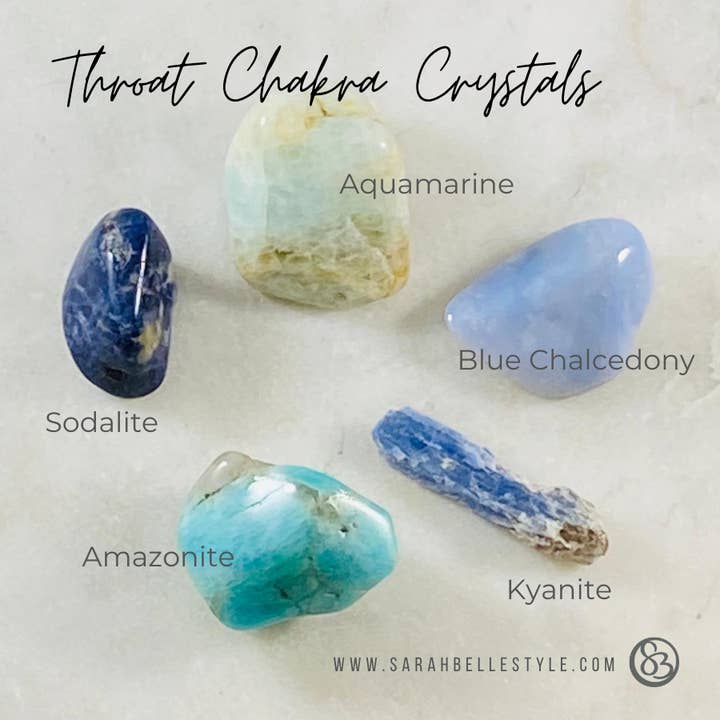 Sarah Belle - Wholesale Spiritual stone/crystal - Throat Chakra Crystals2