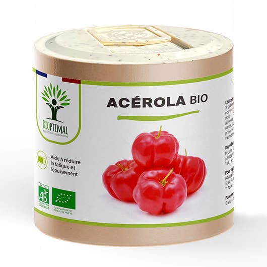 Organic Acerola Capsules - Bioptimal for wholesale by Bioptimal