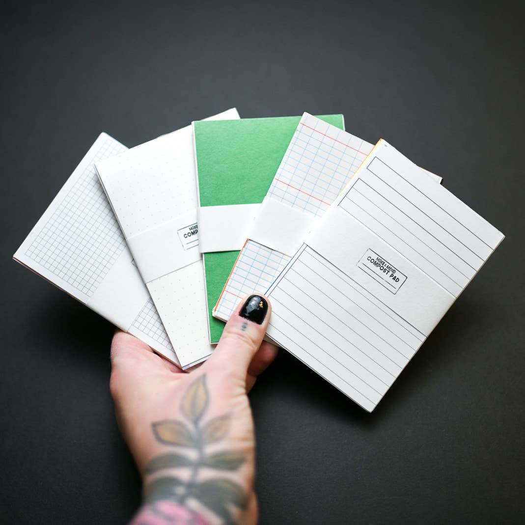 Make & Mend - Wholesale Sketchbook/Sketchpad - Compost Paper Pad1