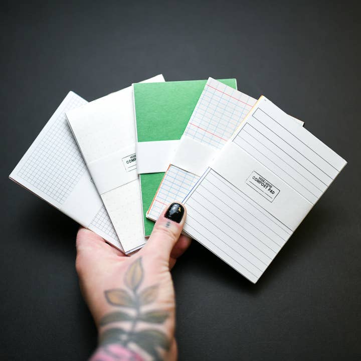 Make & Mend - Wholesale Sketchbook/Sketchpad - Compost Paper Pad1