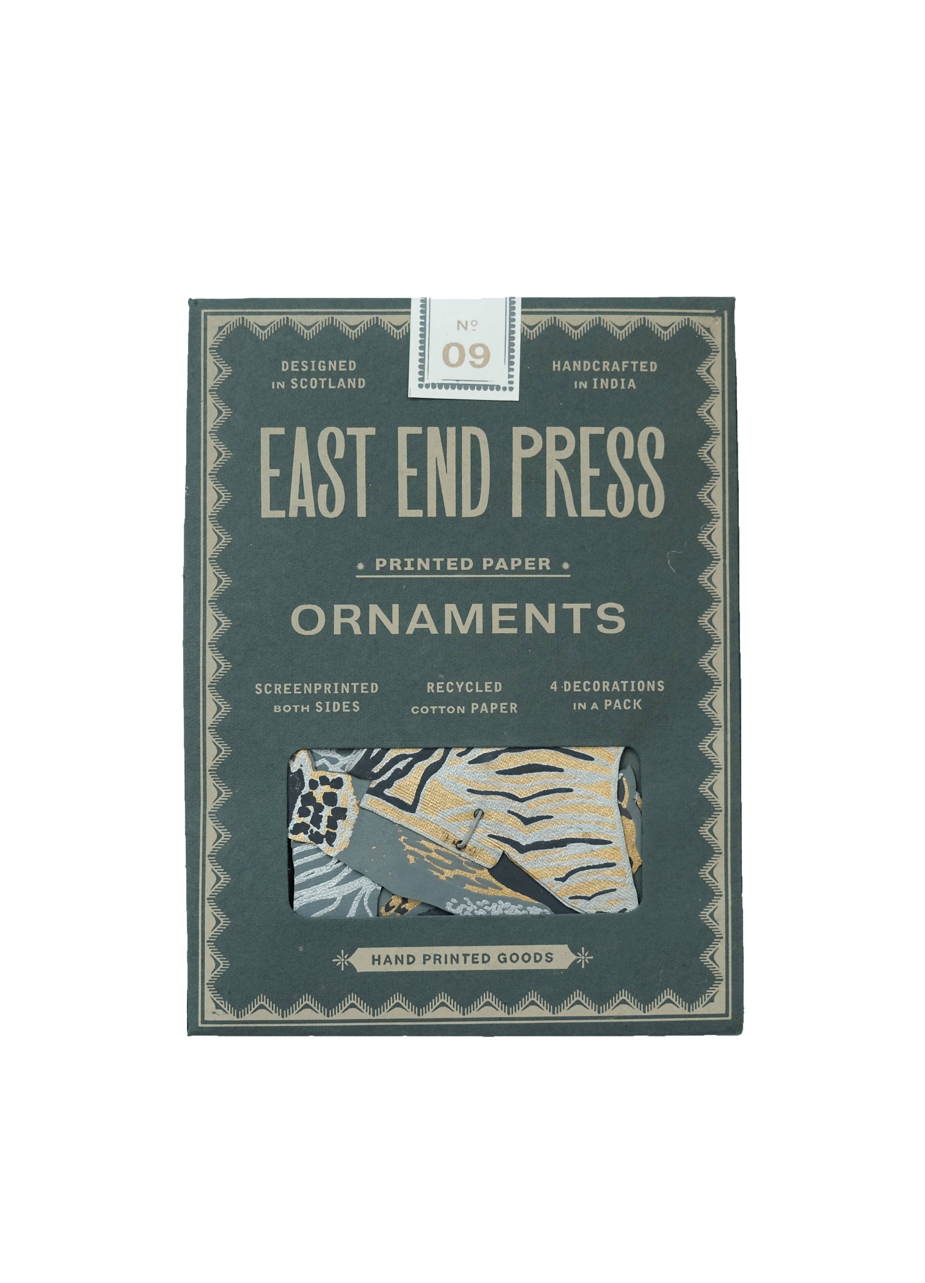 East End Press - Vendita all'ingrosso Set di decorazioni  - Ornamenti di carta per pipistrelli7