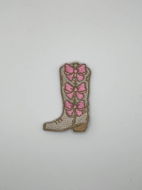 Cowboy Boot with Bows for wholesale by Fit Stitch Gear