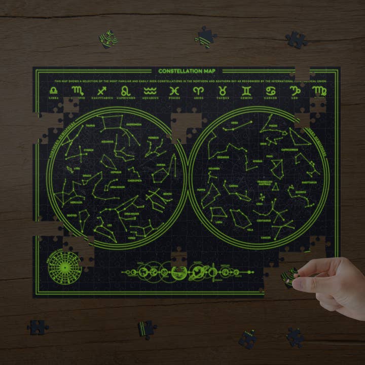 Gift Republic - Wholesale Puzzle - Adult - Constellation Puzzle