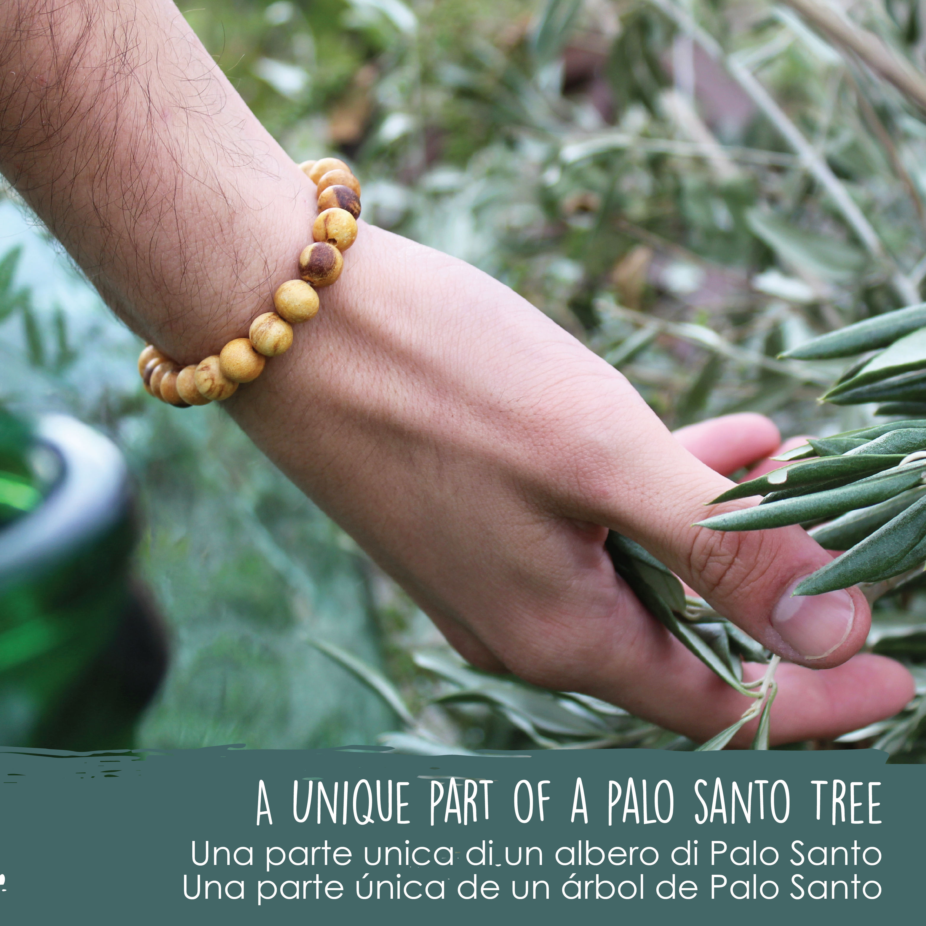 Herborea srl - Wholesale Beaded Bracelet - Palo Santo Bracelet4