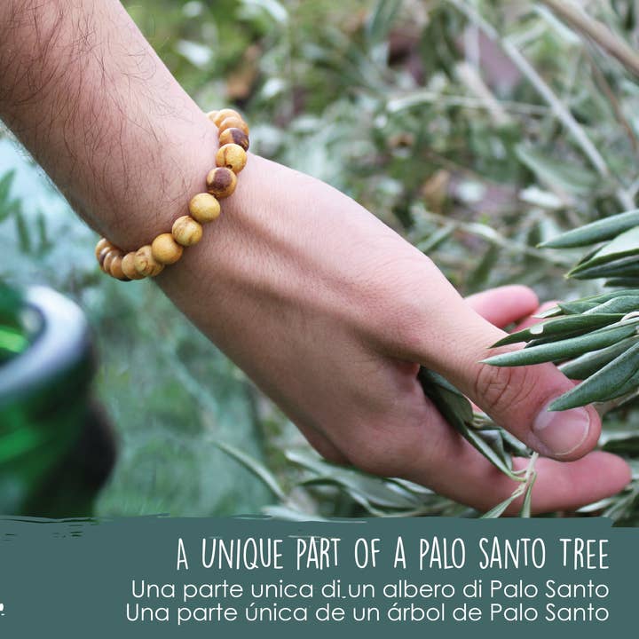 Herborea srl - Wholesale Beaded Bracelet - Palo Santo Bracelet4