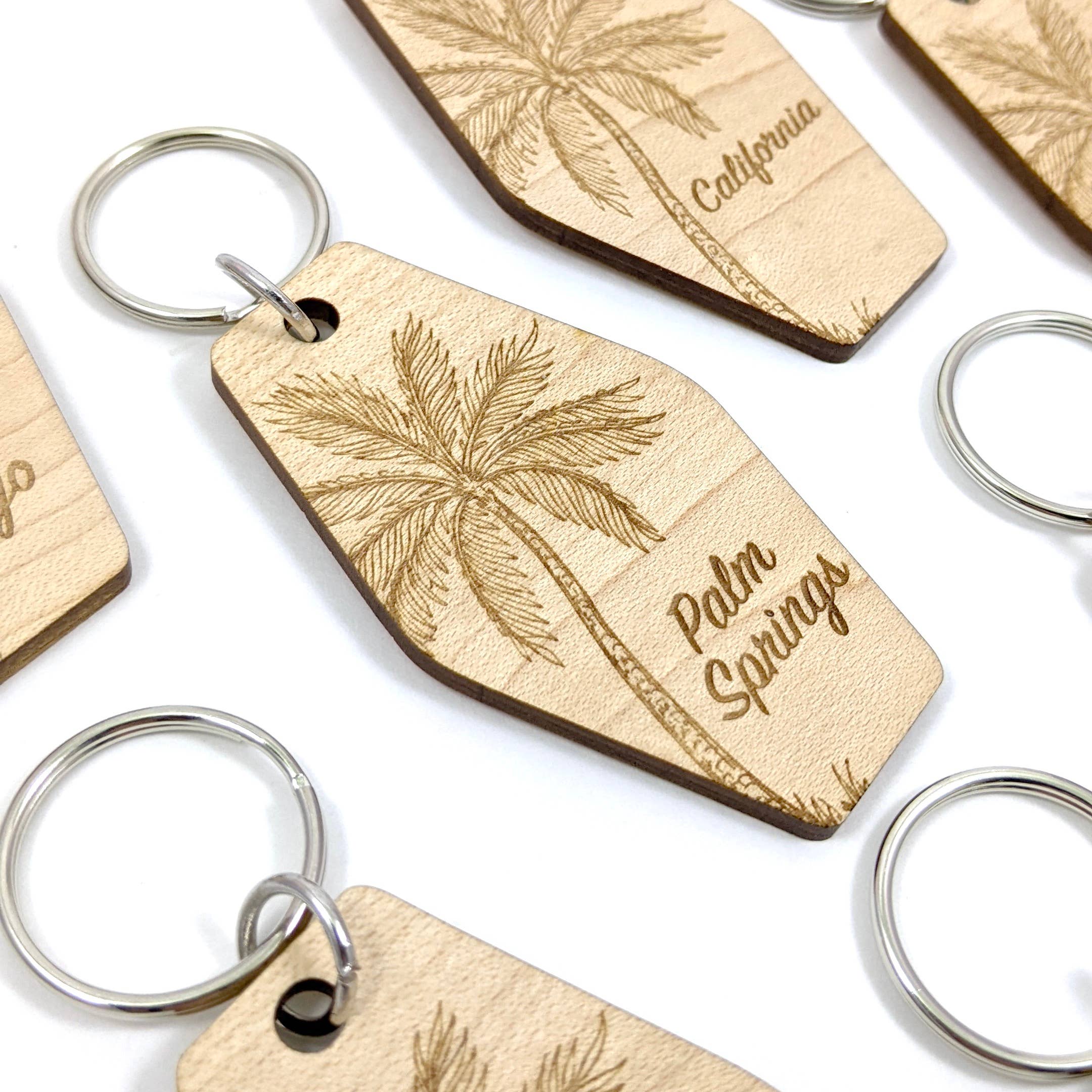 Crafted - Wholesale Keychain - Unisex - Custom Palm Tree Keychains4