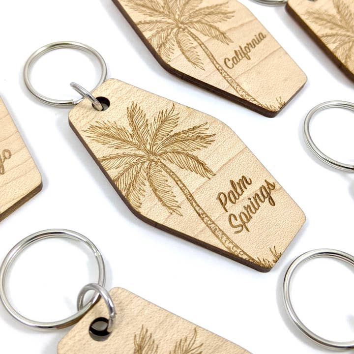Crafted - Wholesale Keychain - Unisex - Custom Palm Tree Keychains4
