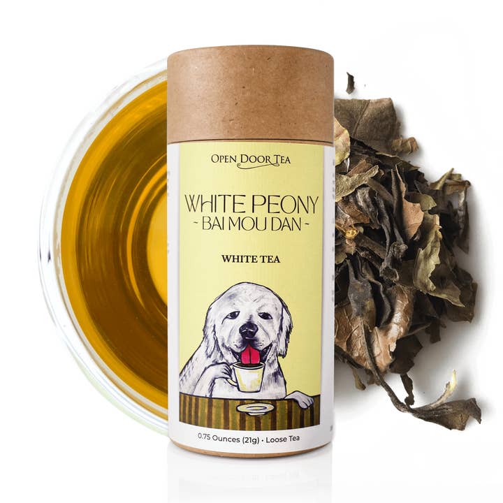 Hvid pæon | Hvid te | Bulk eller detailhandel for engroshandel hos Open Door Tea