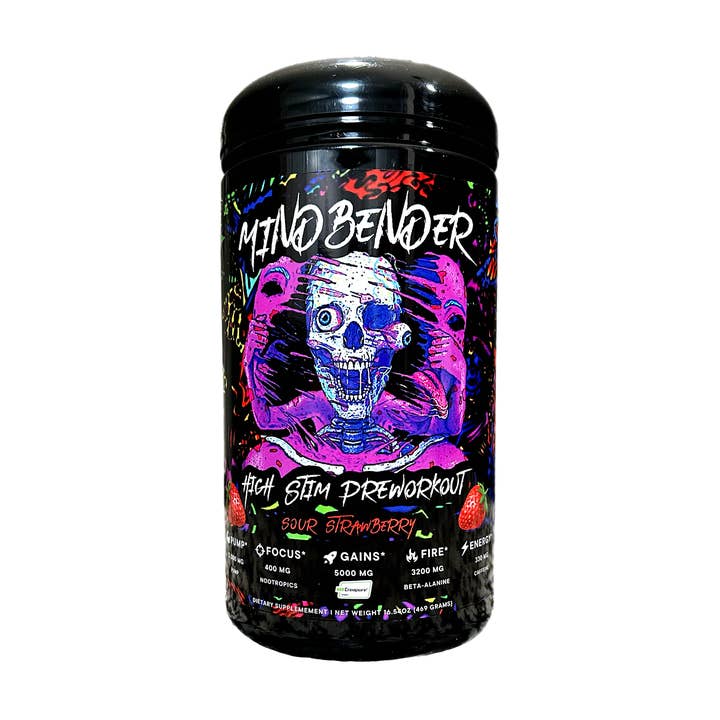 MINDBENDER 6.0 Nootropic High Stim Pre-Workout w/ Creapure - 40/20 Serving for wholesale by Mass Cast, LLC